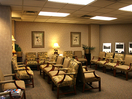 Reception area